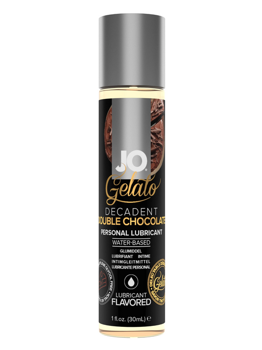 JO Gelato - Decadent Double Chocolate - Lubricant 1 floz / 30 mL - Sheets Optional