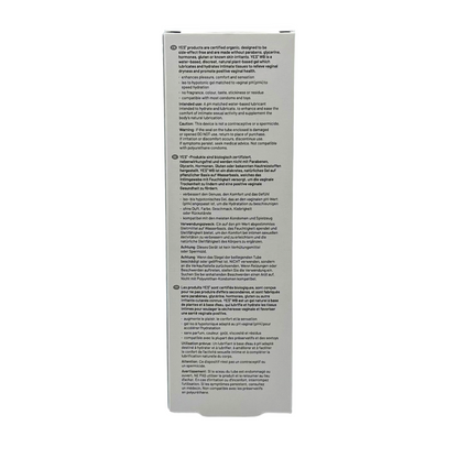 YES WB Water Based Organic Lubricant 100ml - Sheets Optional