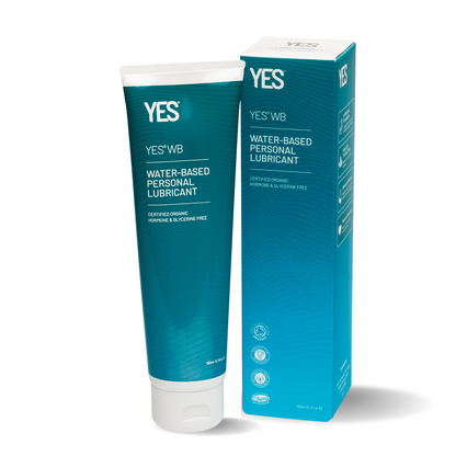 YES WB Water Based Organic Lubricant 150ml - Sheets Optional