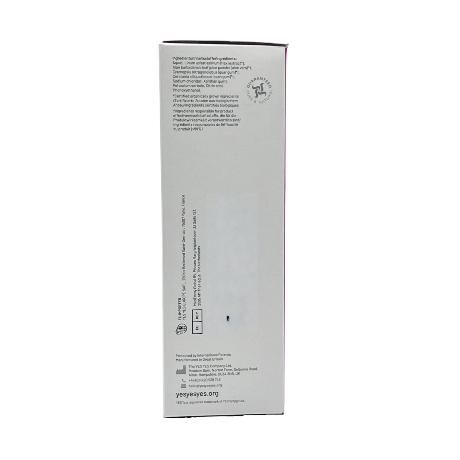 VM Vaginal Organic Moisturizer - Sheets Optional