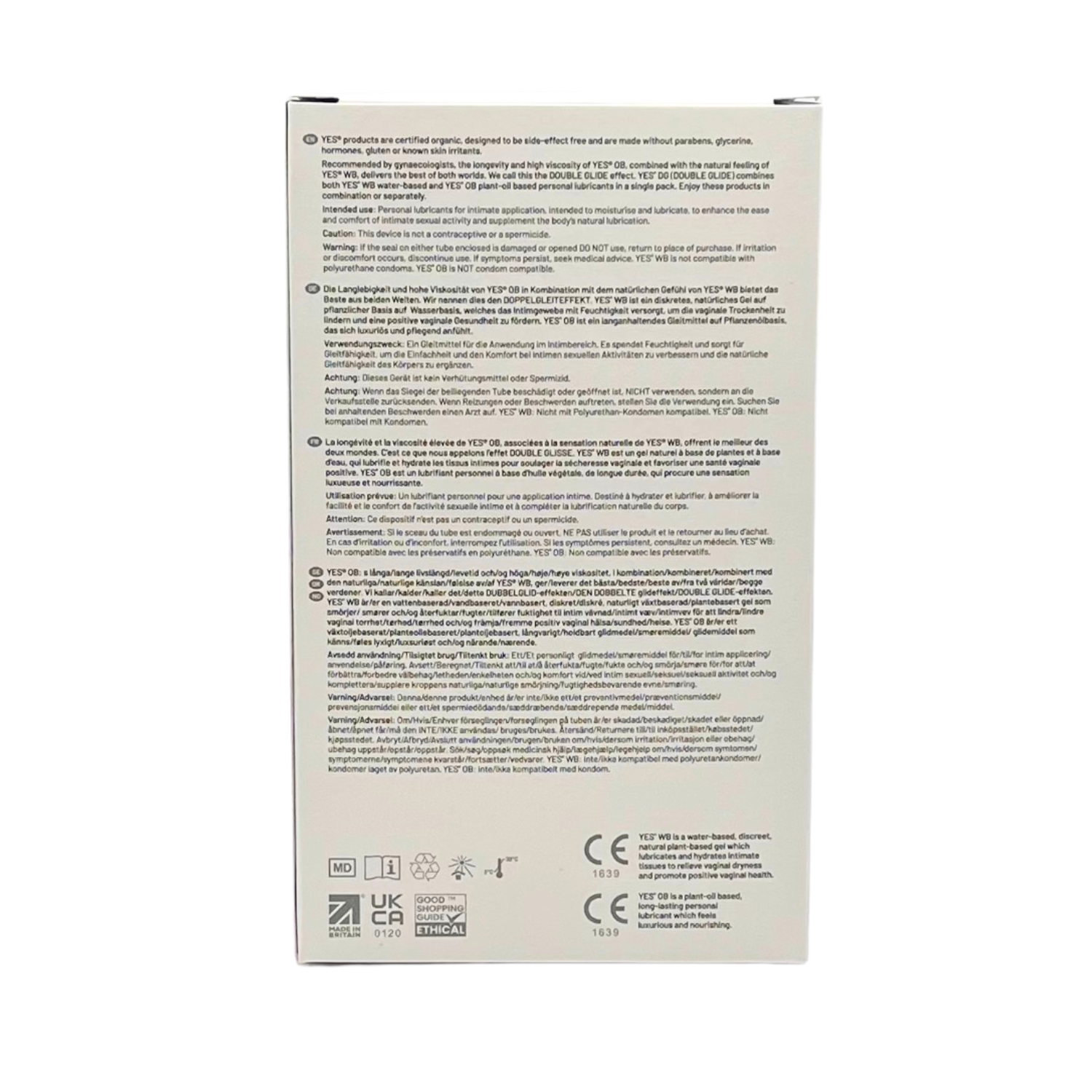 DG (Double Glide) WB Water Based and OB Plant-Oil Based - Sheets Optional